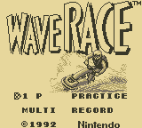 Wave Race screenshot 3 for GameBoy